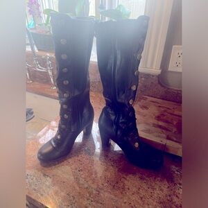 New boots made to look vintage.